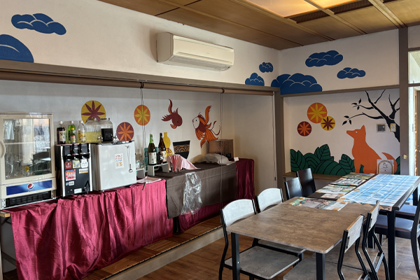 ドッグラン&カフェ施設（前橋市大友町）/壁画