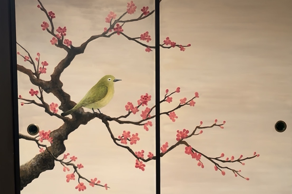 戸建て別荘（前橋市中ノ沢町）/襖絵