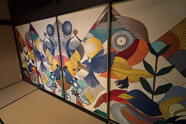 戸建て別荘（前橋市中ノ沢町）/襖絵
