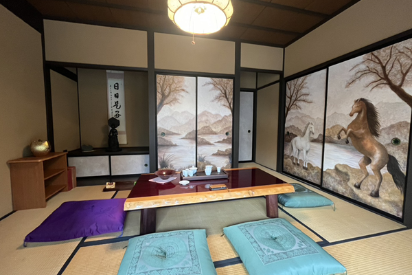 戸建て別荘（前橋市中ノ沢町）/襖絵